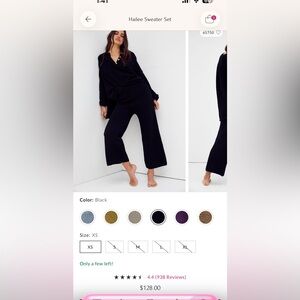 Hailee Sweater Set NWT